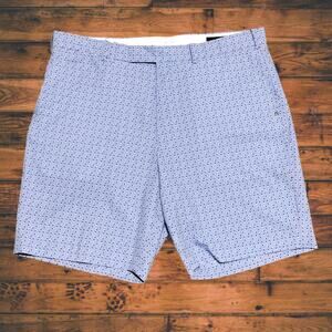 RLX Ralph‎ Lauren Golf Shorts Mens 38 Blue Geometric Performance Worn Once